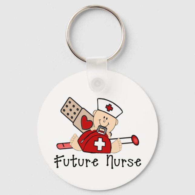 Future Nurse Keychain (Front)