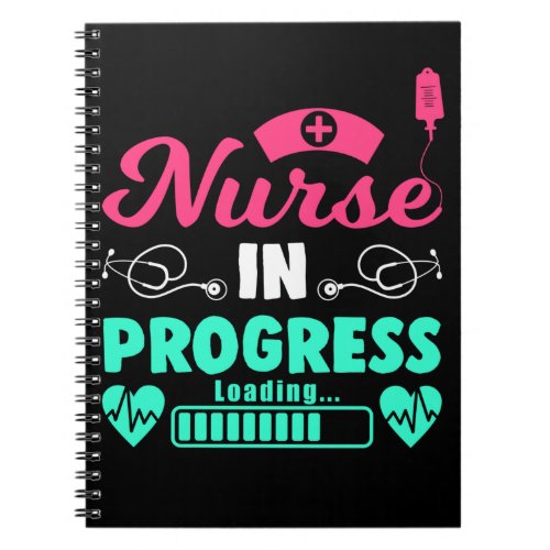 Future Nurse Loading Cute Registered Nurse Notebook