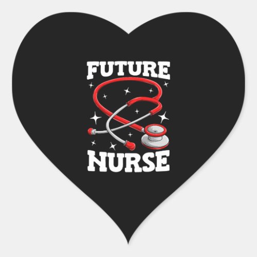 Future Nurse Nursing Student National Nurses Day Heart Sticker