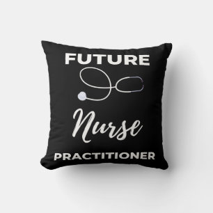 Future Nurse Practitioner Throw Pillow