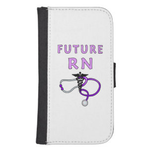 Future Nurse RN Medical Samsung S4 Wallet Case