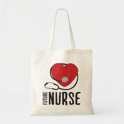 Future Nurse Soon to be Nurse Art Registered Nurse Tote Bag