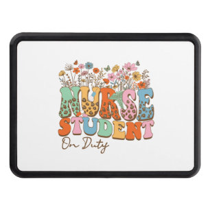 Future Nurse Student On Duty Hitch Cover