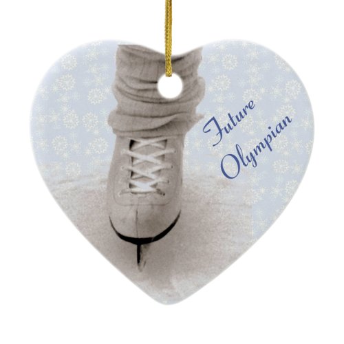 'Future Olympian' Heart Ornament