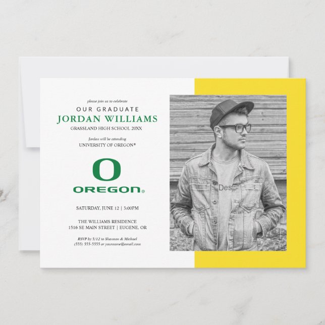 Future Oregon Grad Announcement (Front)