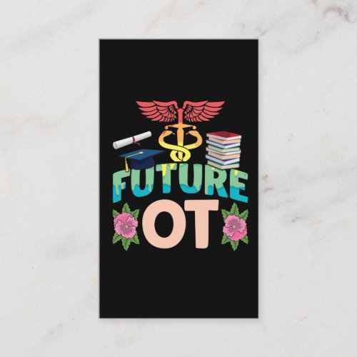 Future OT Ergotherapy Love Occupational Therapist Business Card