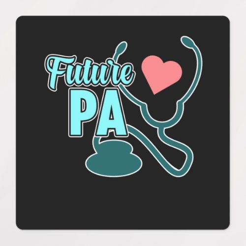 Future PA Physician Assistant Medical Students Gra Labels