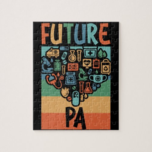 Future PA Student Funny Physician Assistant Gift  Jigsaw Puzzle