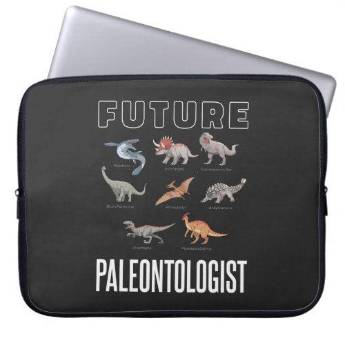 Future Paleontologist Design Laptop Sleeve
