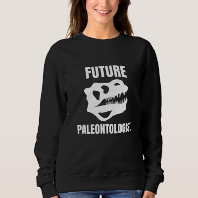 Future Paleontologist Dinosaur Skeleton Premium Sweatshirt