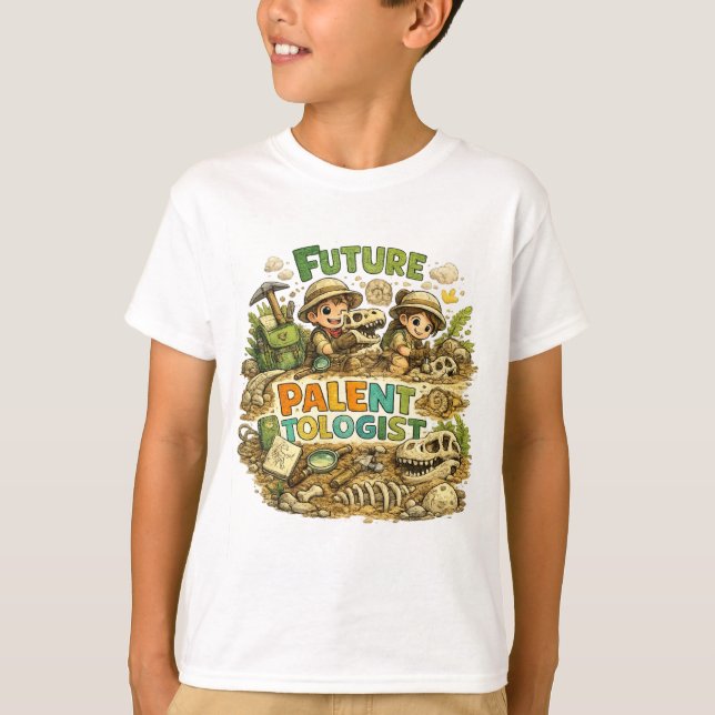 Future Paleontologist T-Shirt (Front)