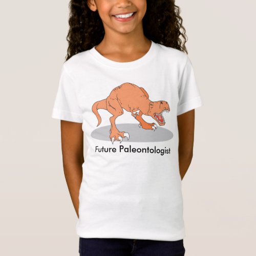 Future Paleontologist with T_Rex Dinosaur T_Shirt