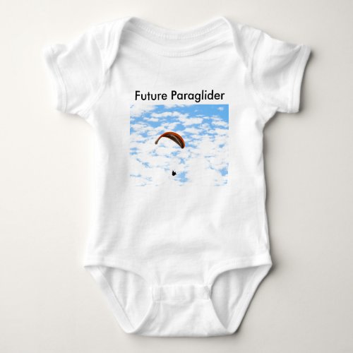 Future Paraglider Baby Bodysuit