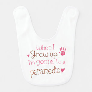 Future Paramedic Baby Bib