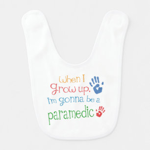 Future Paramedic Baby Bib