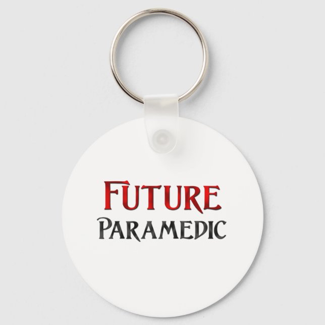 Future Paramedic Keychain (Front)