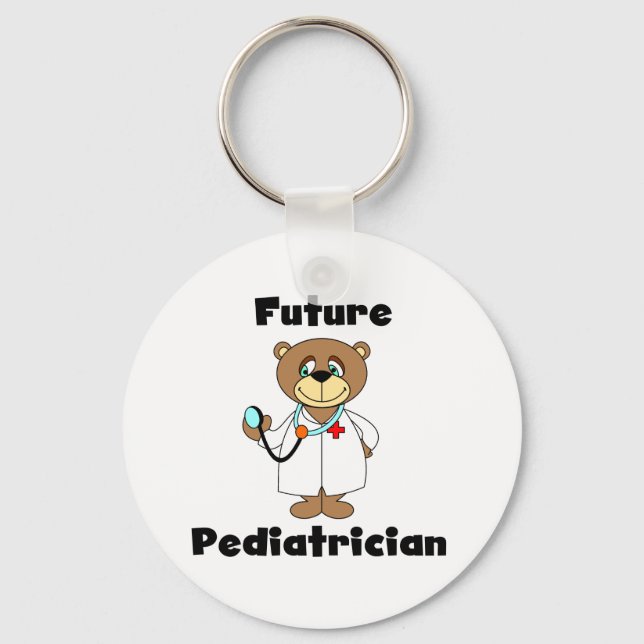 Future Pediatrician  Keychain (Front)
