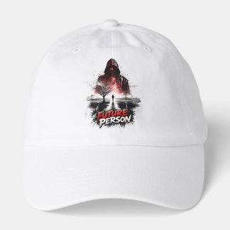 Future Person AI – Dark Cyberpunk Artificial Intel Hat