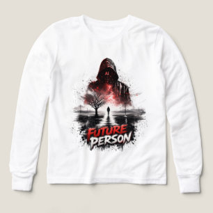 Future Person AI – Dark Cyberpunk Artificial Intel Tri-Blend Shirts