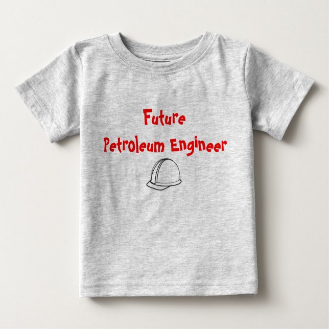 Future Petroleum Engineer Kid's T-Shirt (Front)