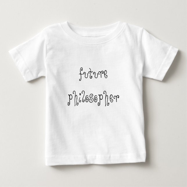 Future Philosopher infant shirt (Front)