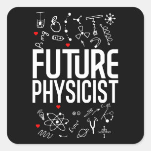 Future Physicist Square Sticker