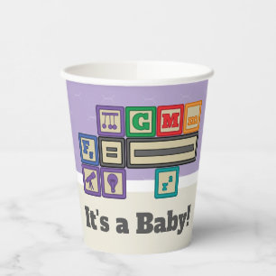 Future Physicist's Blocks Paper Cup
