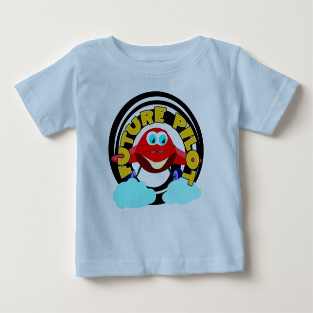 Future Pilot Baby T-Shirt (Front)