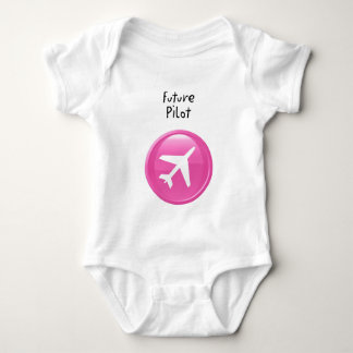 Future Pilot - Girl Baby Bodysuit