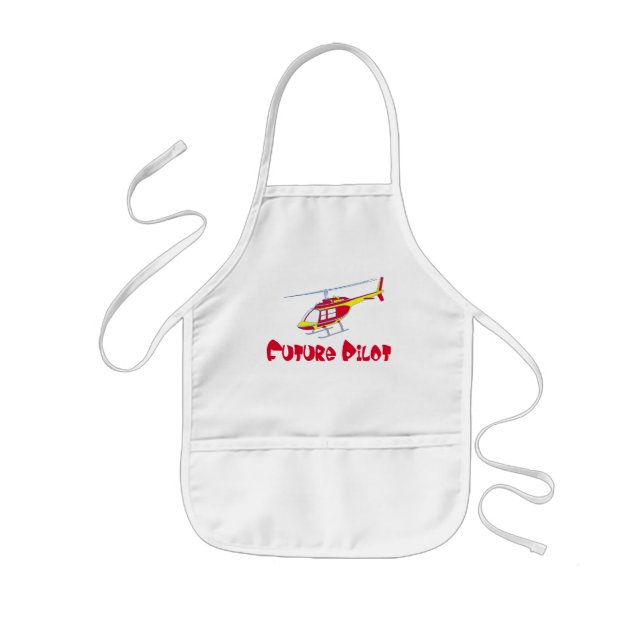 Future pilot kids' apron (Front)