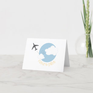Future Pilot Letterpress Thank You Card