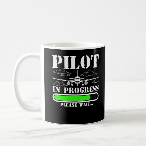 Future Pilot Loading Airplane Funny Pilot Coffee Mug