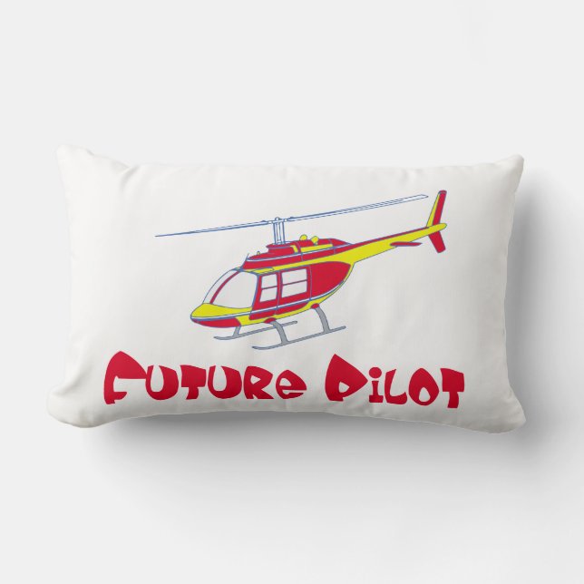 Future pilot lumbar pillow (Front)