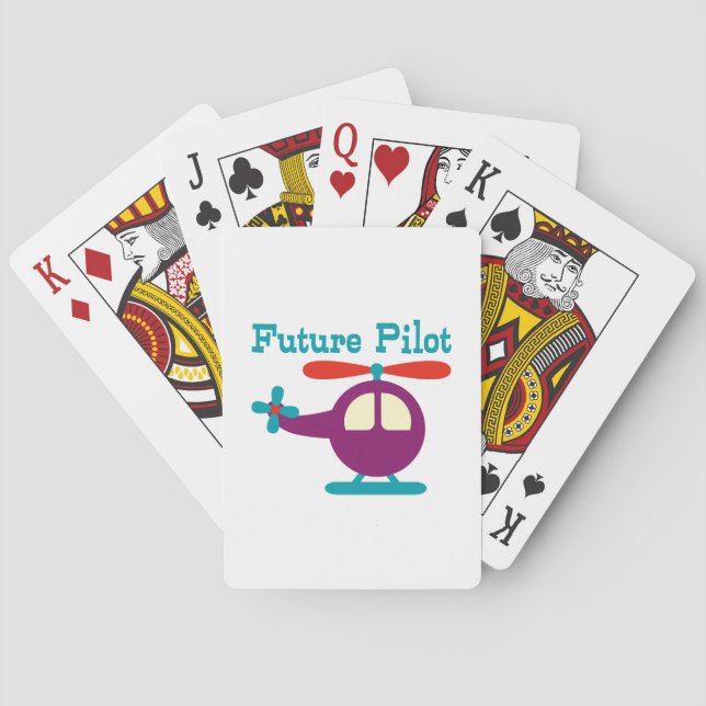 Future Pilot Poker Cards (Back)