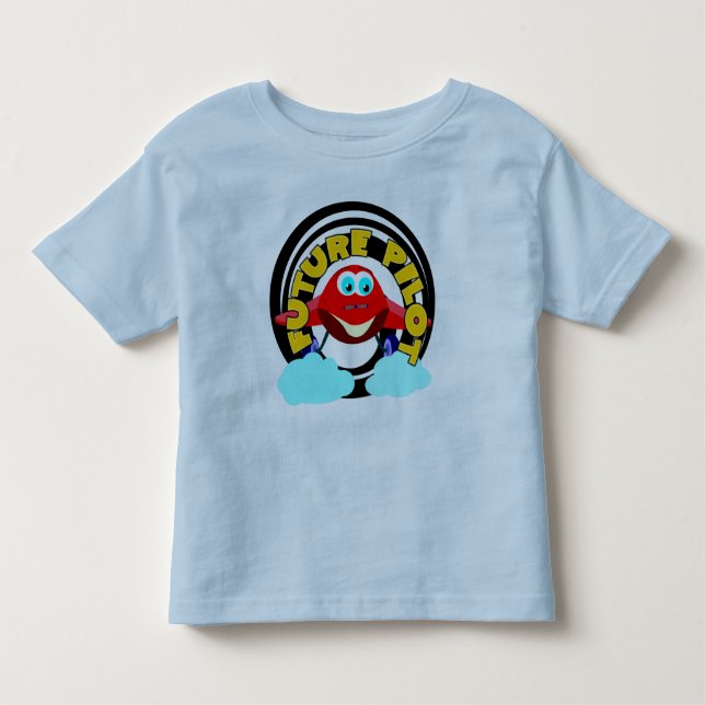 Future Pilot Toddler T-shirt (Front)