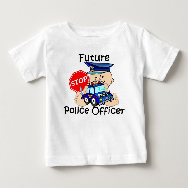 Future Police Officer Baby T-Shirt (Front)