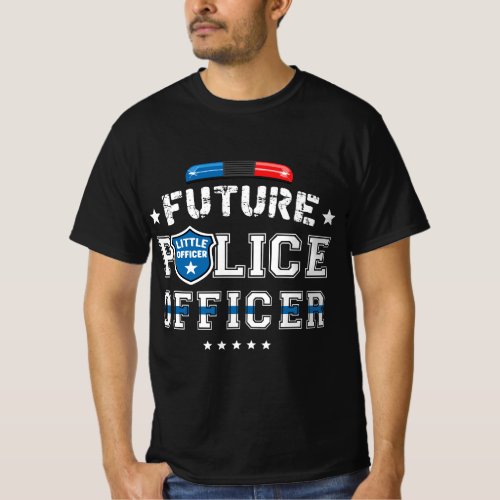 Future Police Officer Fun Novelty My Career T_Shirt