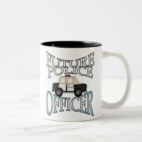 Future Police Officer Two_Tone Coffee Mug