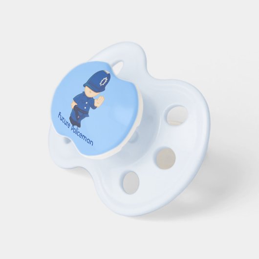 Future Policeman Pacifier (Front Right)