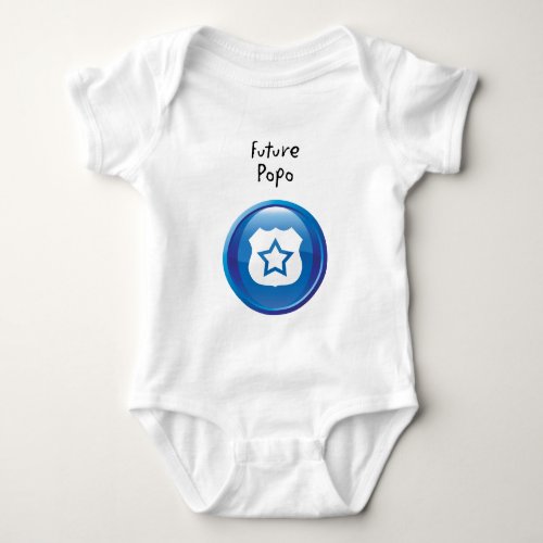 Future Popo Baby Bodysuit