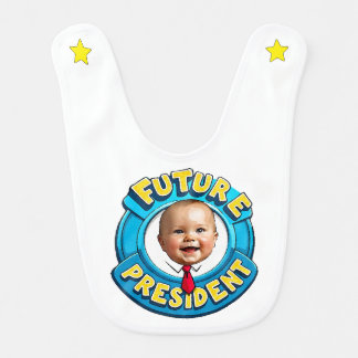 " FUTURE PRESIDENT " BABY BIB