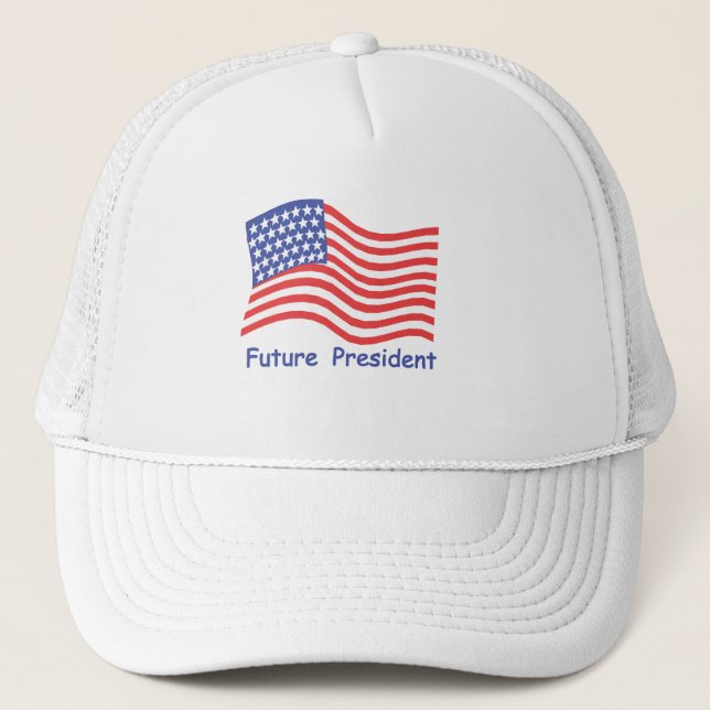 future president. trucker hat (Front)