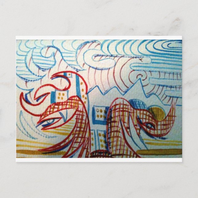 Future Primitive Postcard (Front)