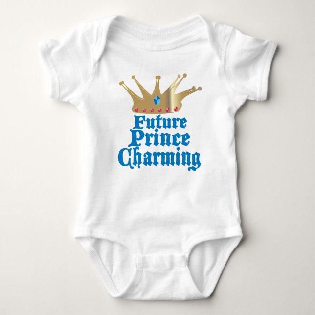Future Prince Charming Baby Bodysuit (Front)