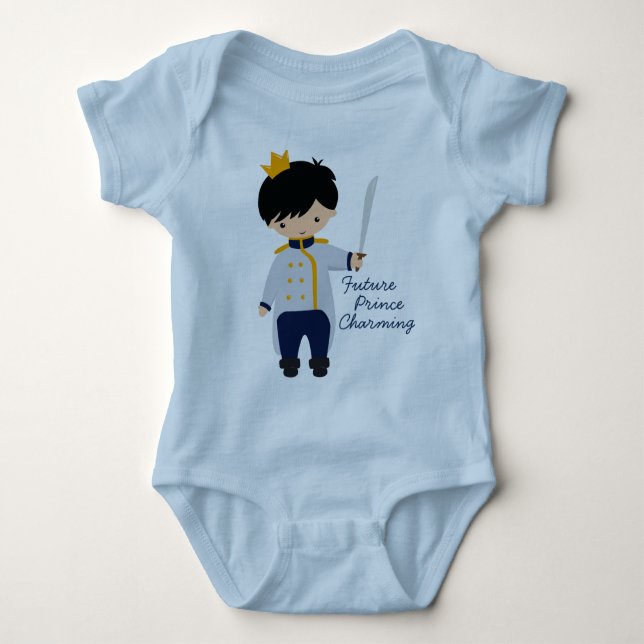 Future Prince Charming Baby Boy Tee (Front)