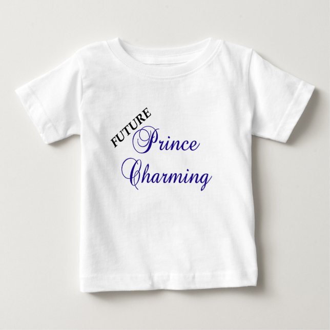 FUTURE PRINCE CHARMING  INFANT T-SHIRT (Front)