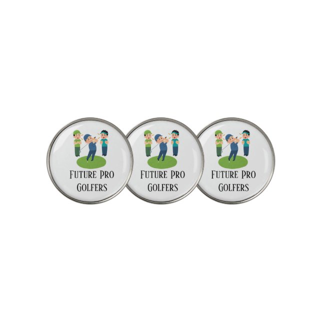Future Pro Golfer- Customized Golf Ball Marker (3 Up)