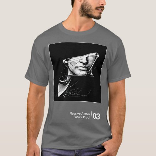 Future Proof Minimalist Style Graphic Artwork Desi T_Shirt