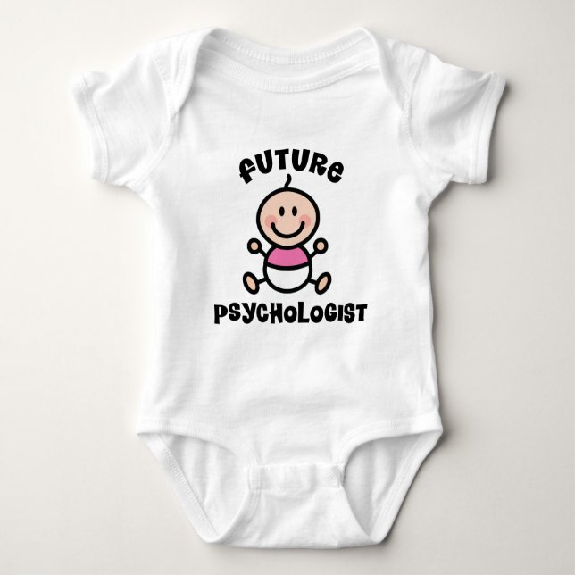 Future Psychologist Baby Gift Baby Bodysuit (Front)