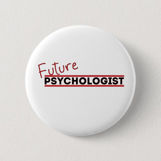 Future Psychologist Button (Front)